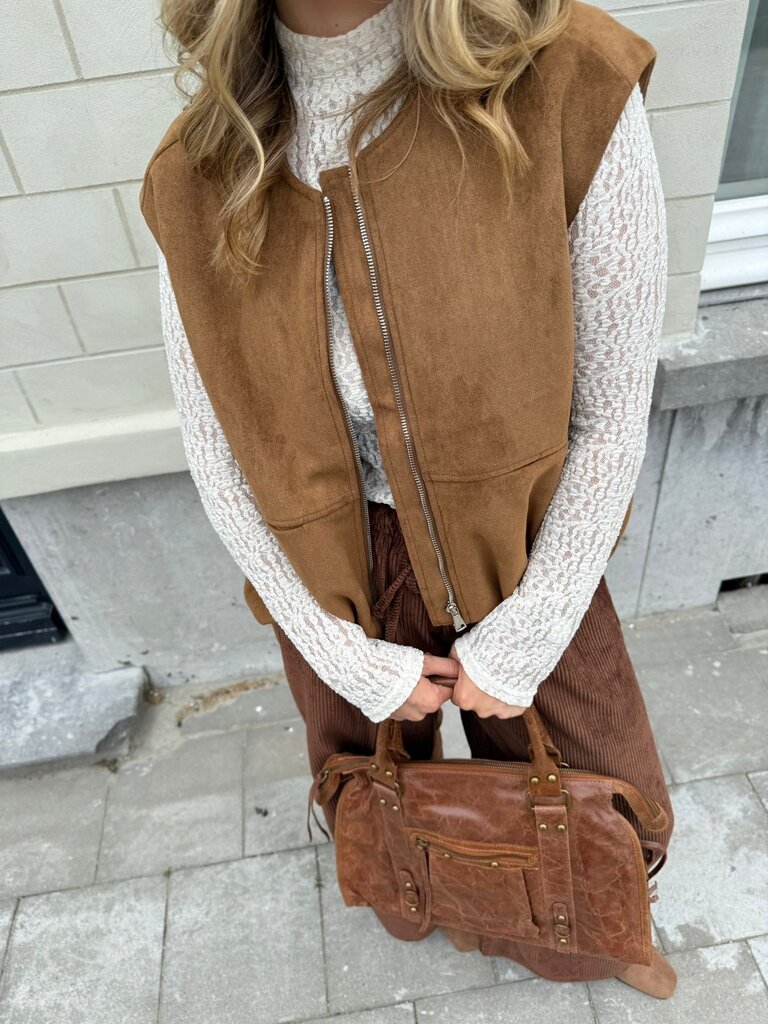 Mona soft jacket camel