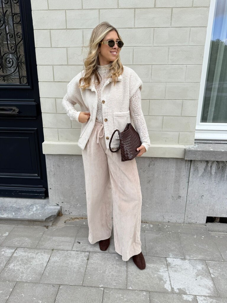Lou pantalon beige