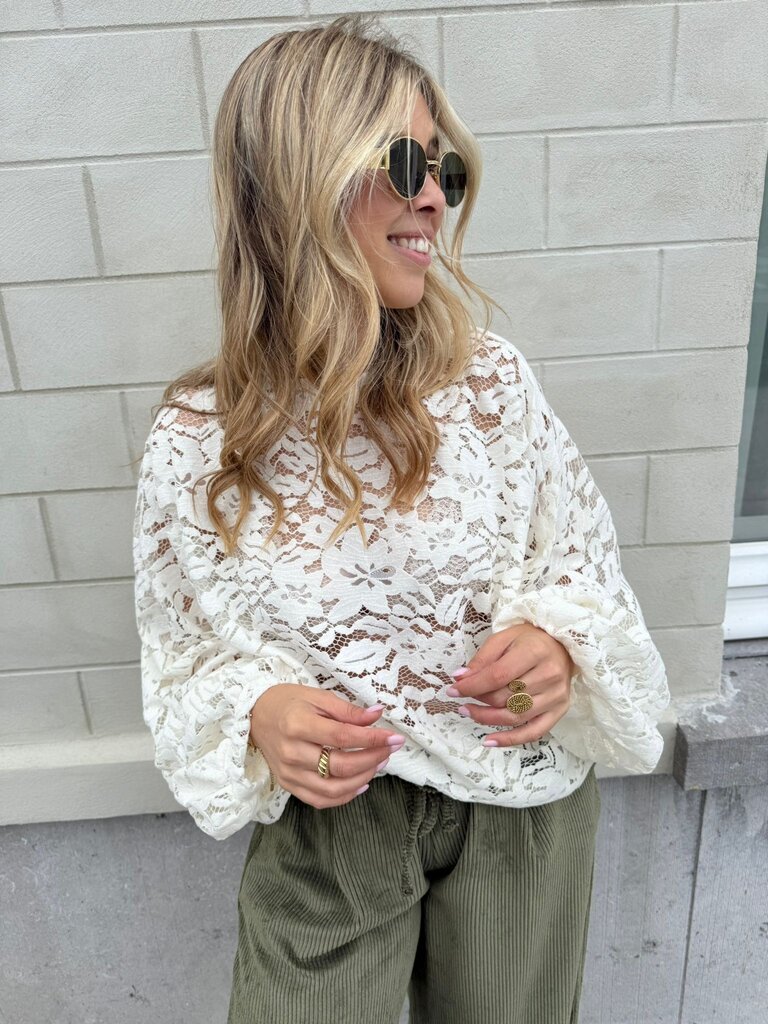 Liselle blouse ecru
