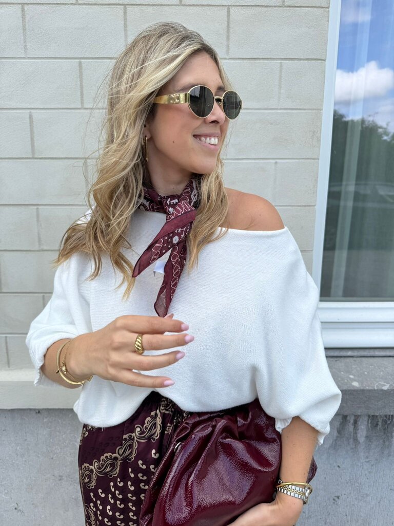 Nova knit white TU