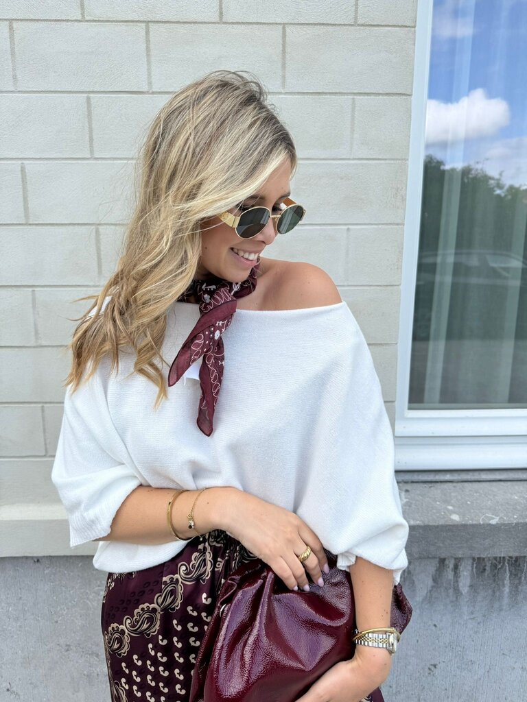 Nova knit white TU