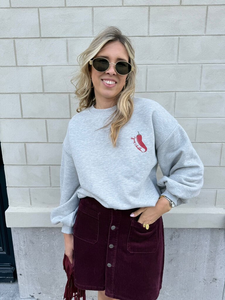 Sweater chillin grey