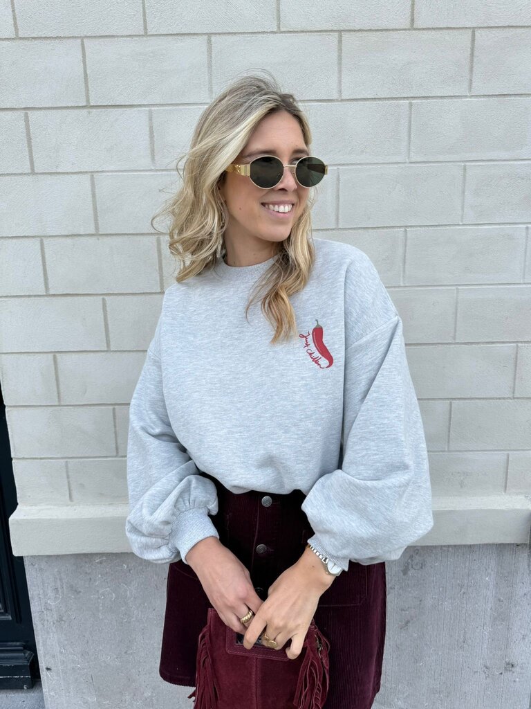 Sweater chillin grey