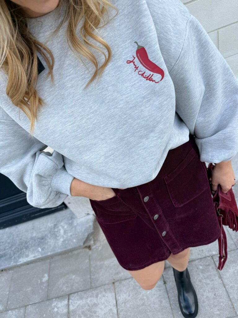 Sweater chillin grey