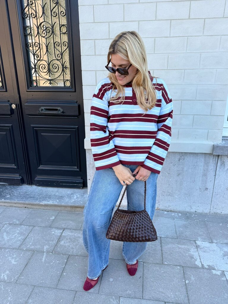 Balou knitted top blue