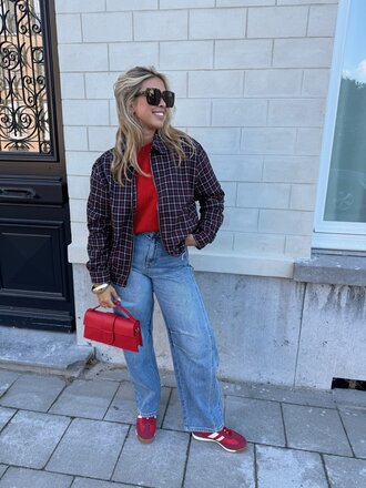 Cilou bomber jacket blue