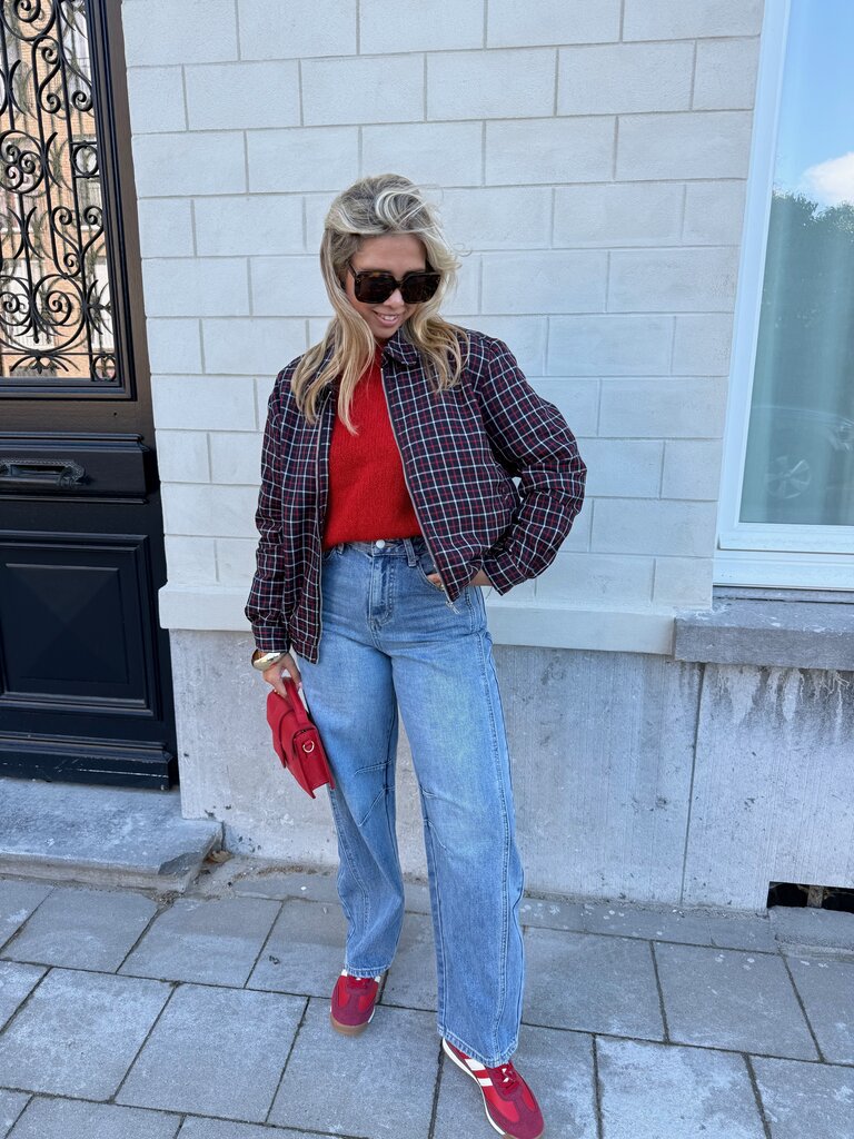 Cilou bomber jacket blue