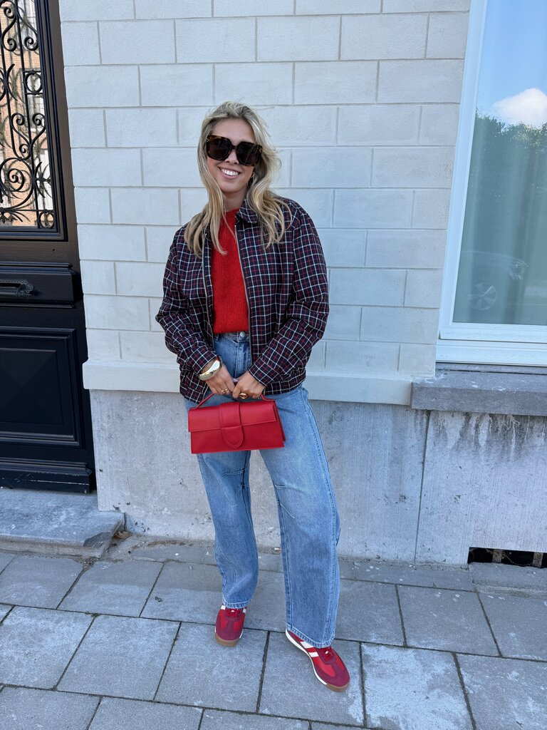 Cilou bomber jacket blue