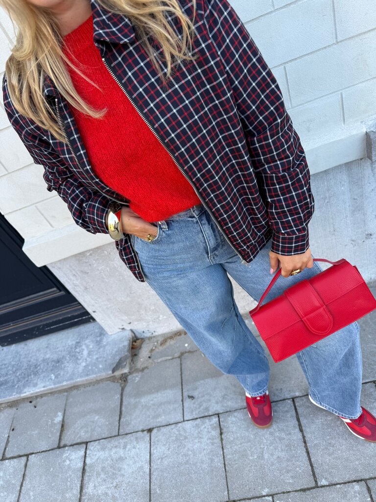 Cilou bomber jacket blue