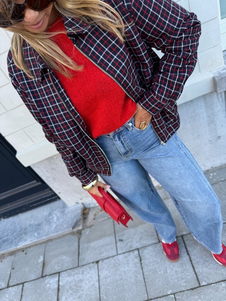 Cilou bomber jacket blue