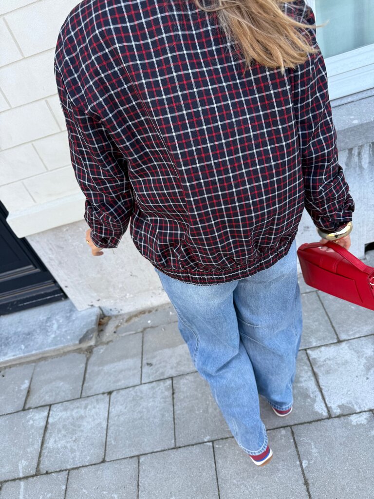 Cilou bomber jacket blue