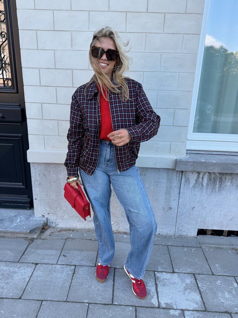 Cilou bomber jacket blue