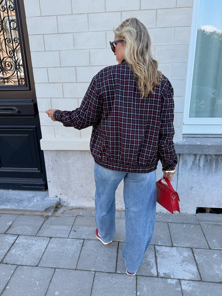 Cilou bomber jacket blue