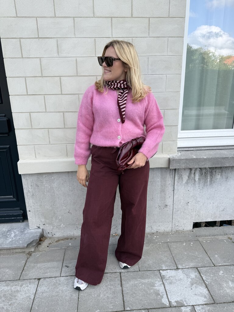 Maxime pantalon burgundy