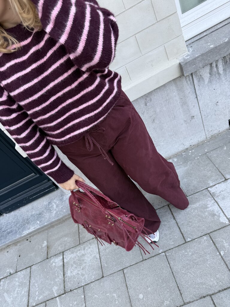 Maxime pantalon burgundy