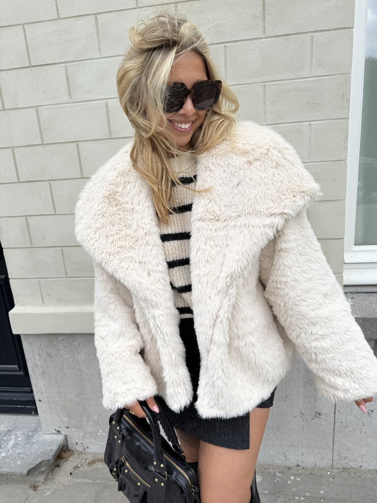 Fleur jacket ecru
