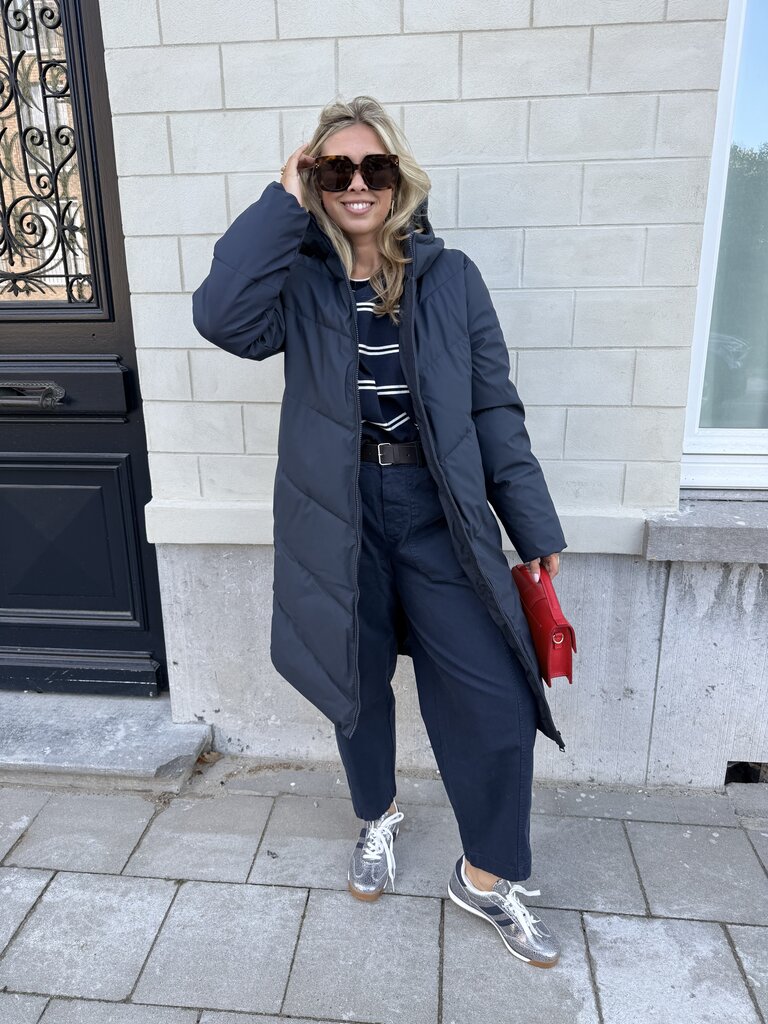 Ulrikka coat navy blue