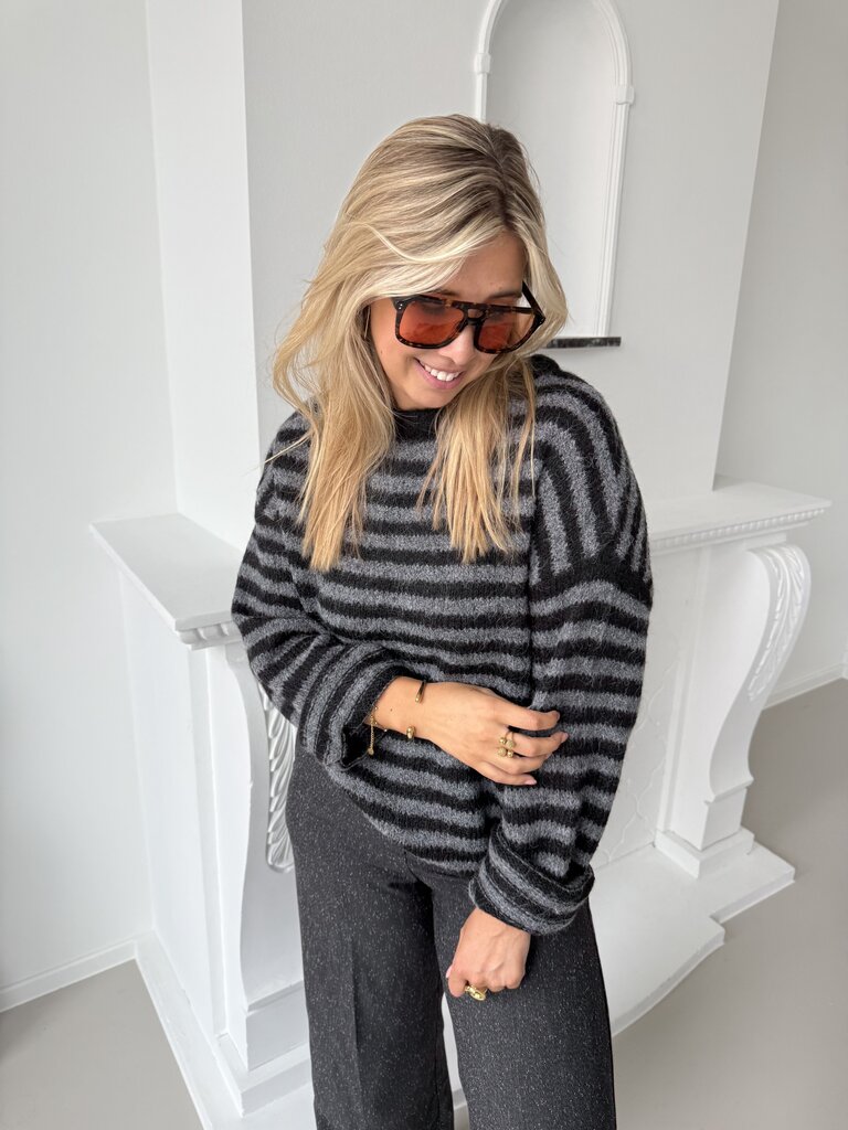 Zoey knit black/grey