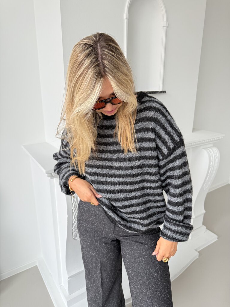 Zoey knit black/grey