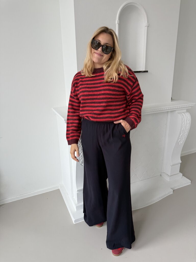 Zoey knit red/burgundy