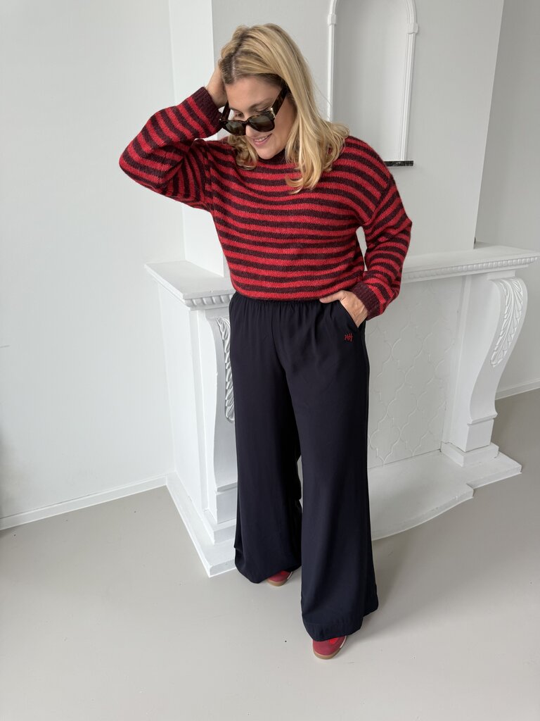 Zoey knit red/burgundy