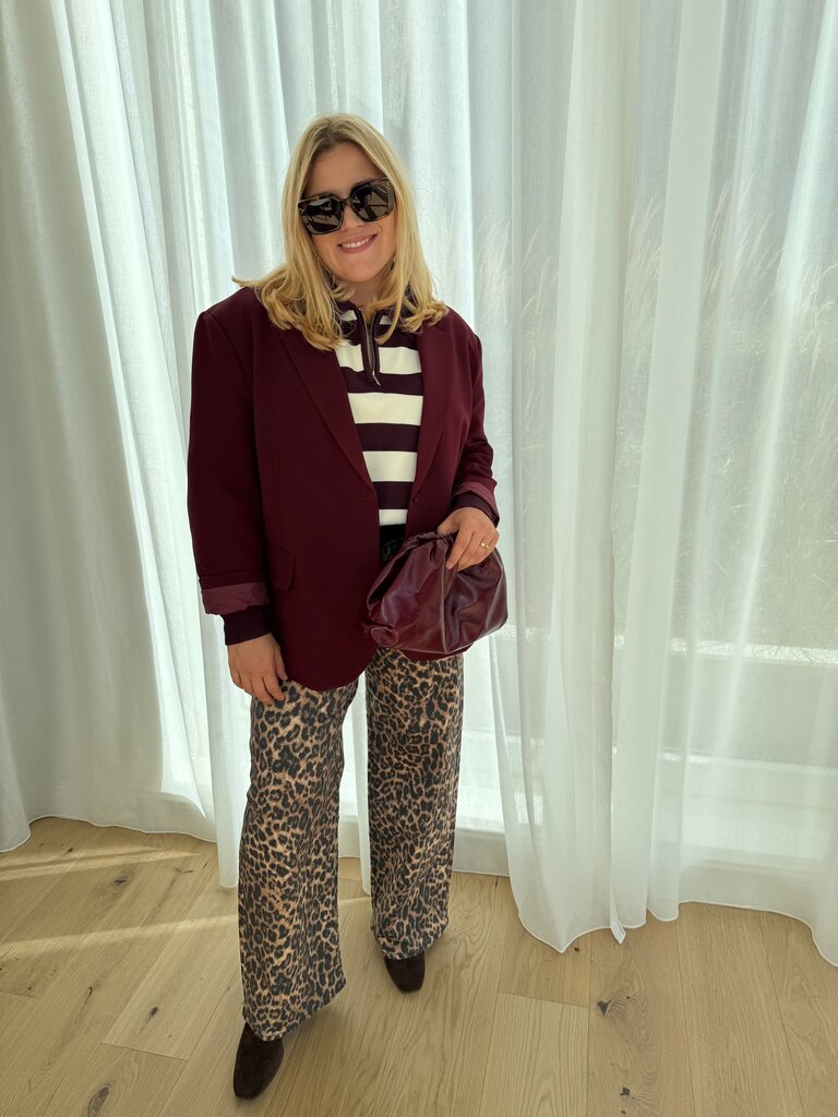 Sarah tokyo leopard jeans