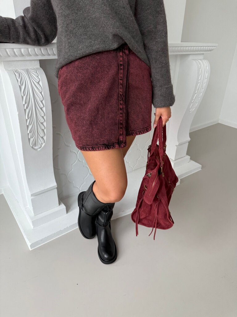 Sofia skirt red