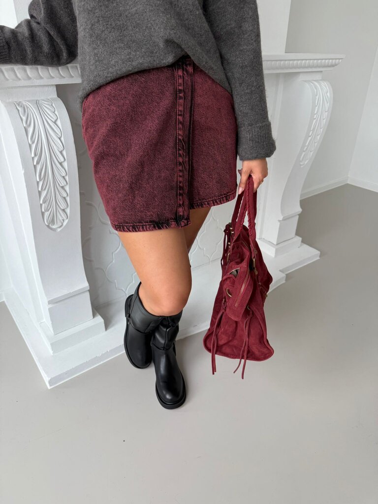 Sofia skirt red