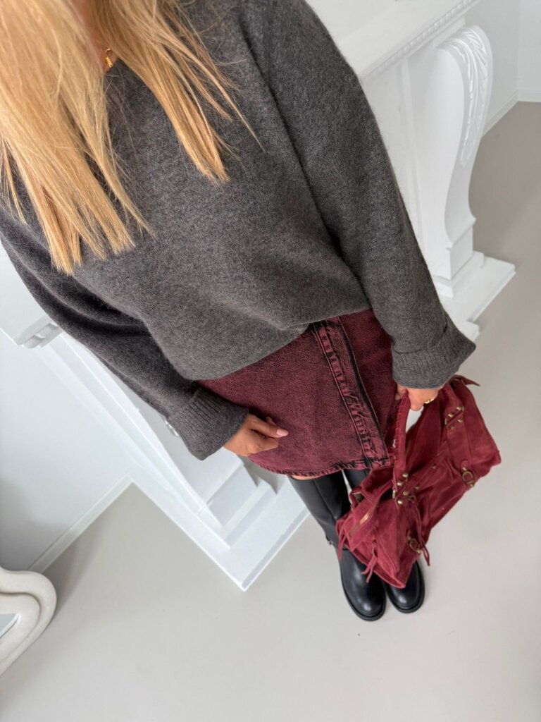 Sofia skirt red