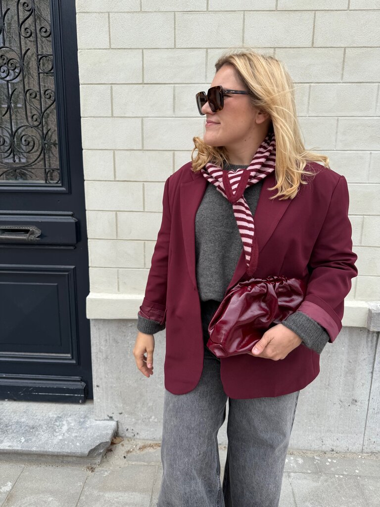 Kato blazer burgundy