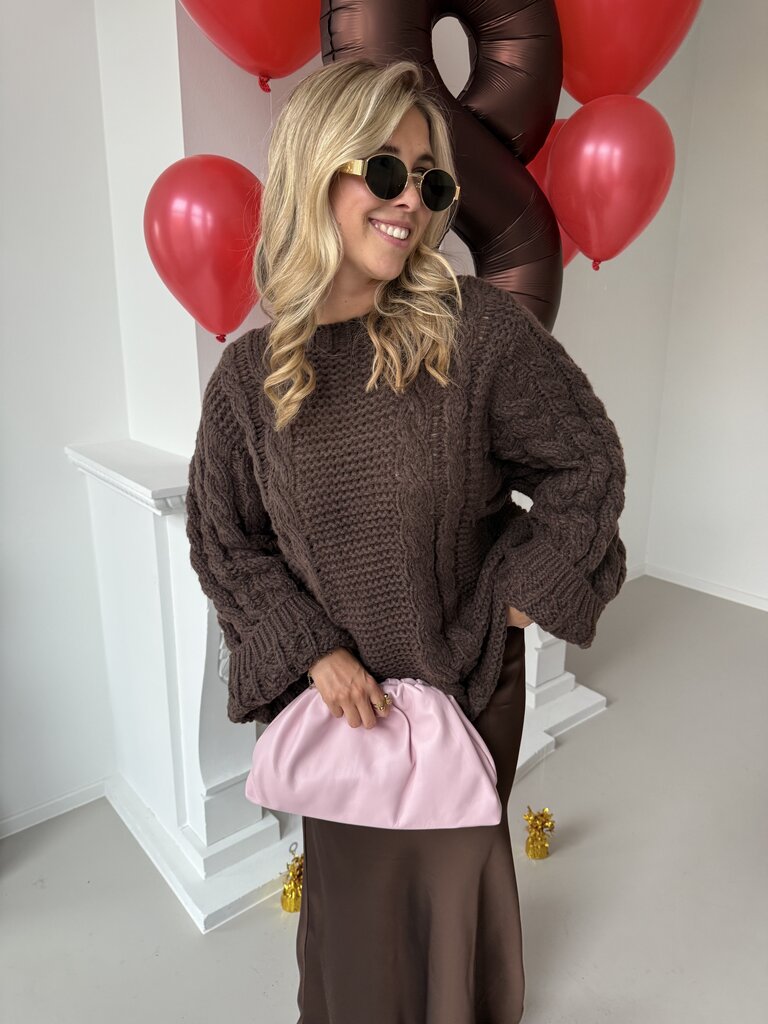 Sara clutch pink