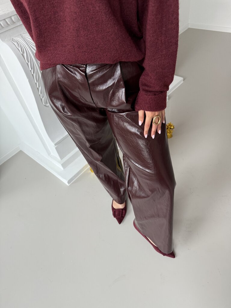Louisa pantalon burgundy