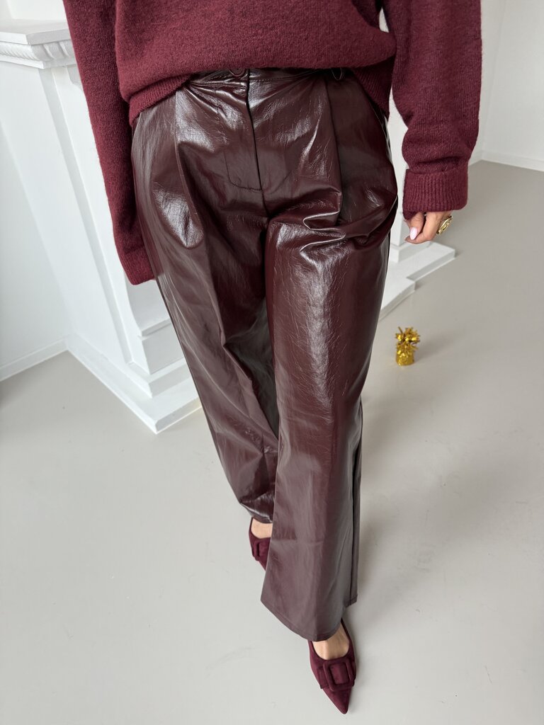 Louisa pantalon burgundy
