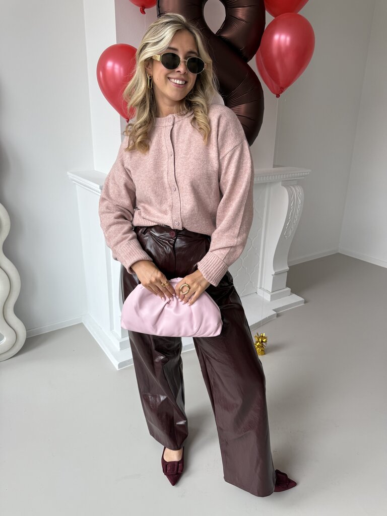 Nathalie cardigan pink