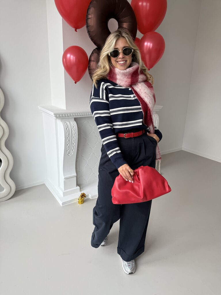 Amour scarf red
