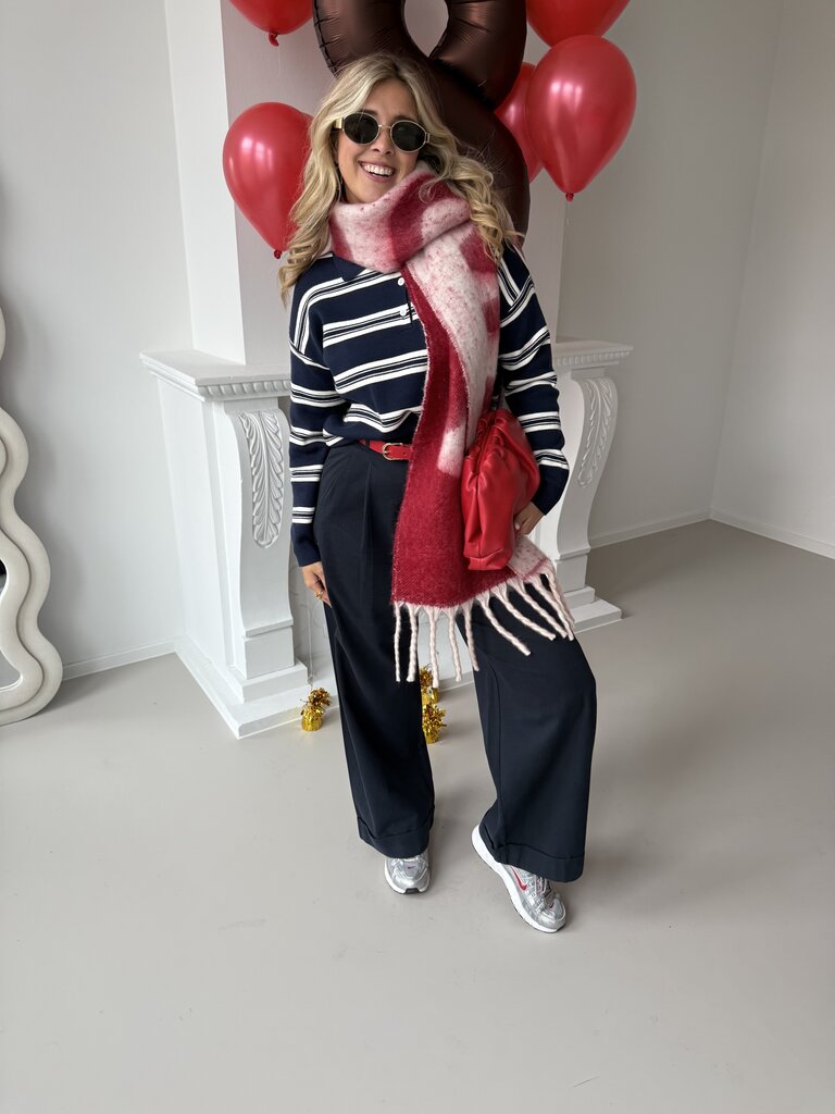 Amour scarf red