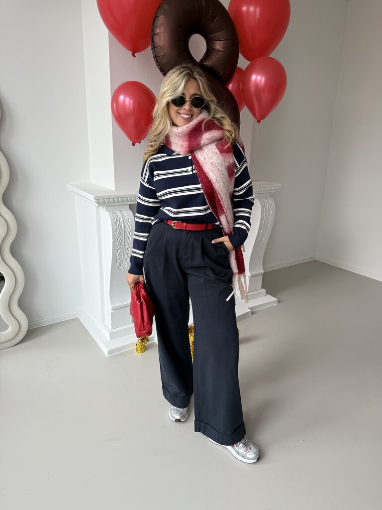 Amour scarf red