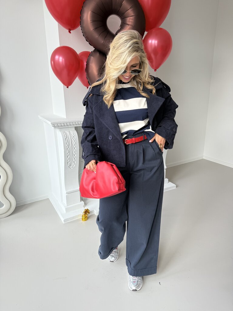Sara clutch red