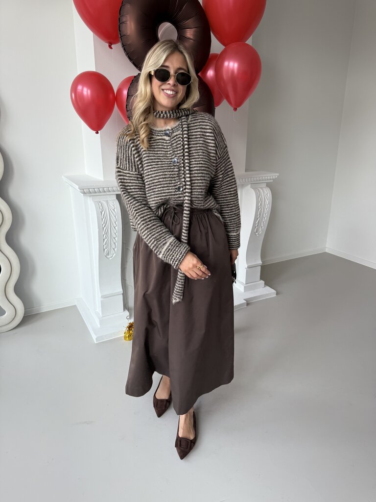 Fien skirt brown