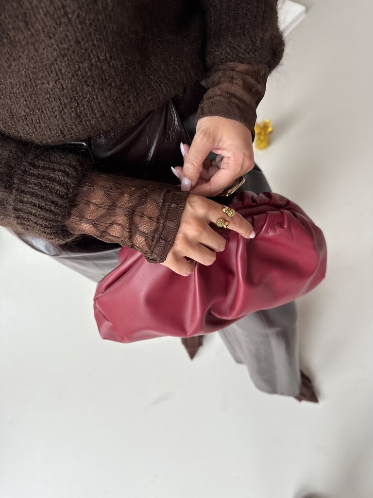 Steph knit brown