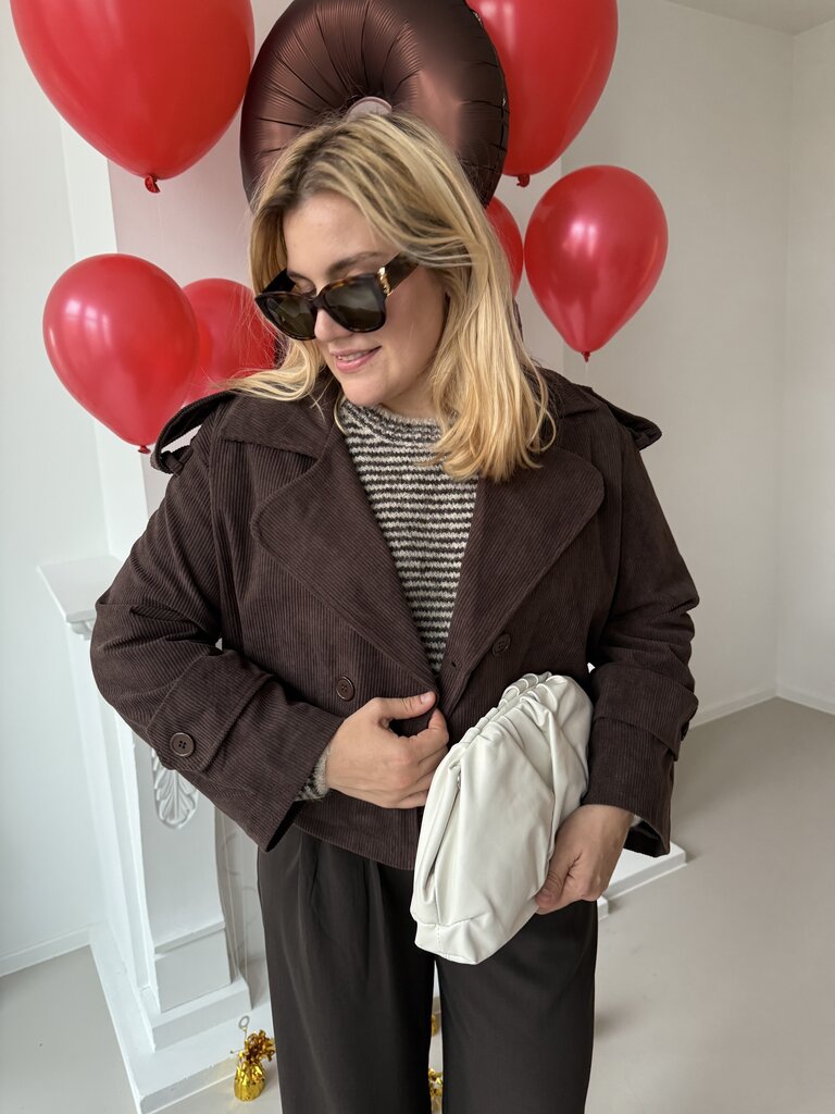 Alba trenchcoat brown