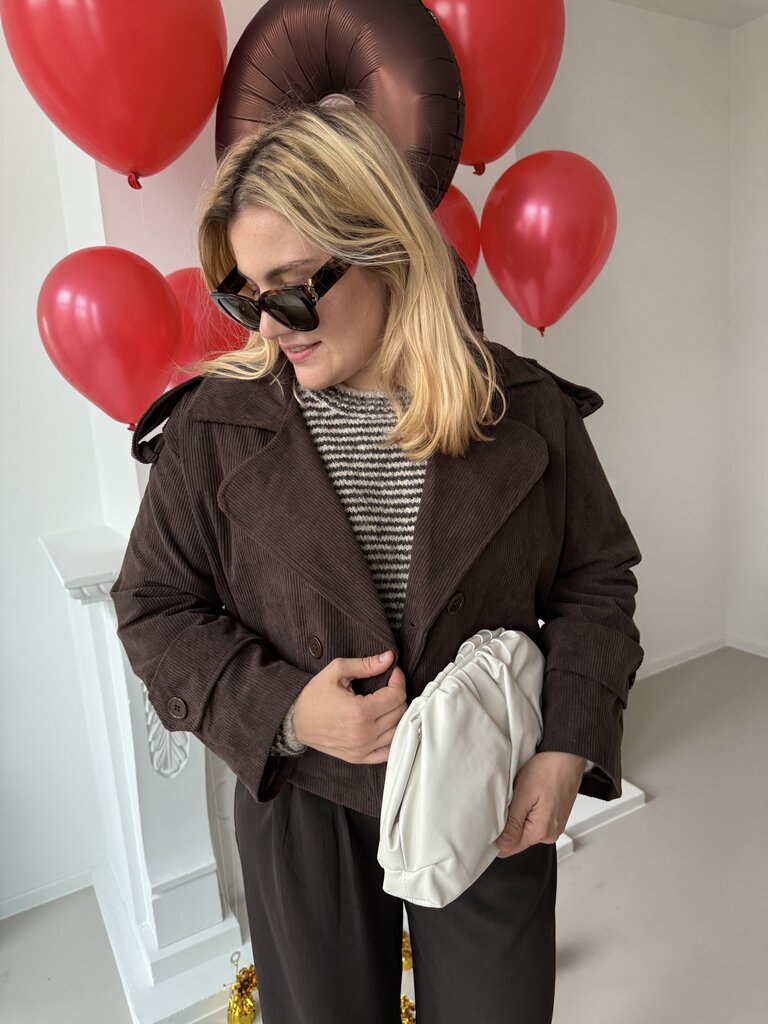 Alba trenchcoat brown
