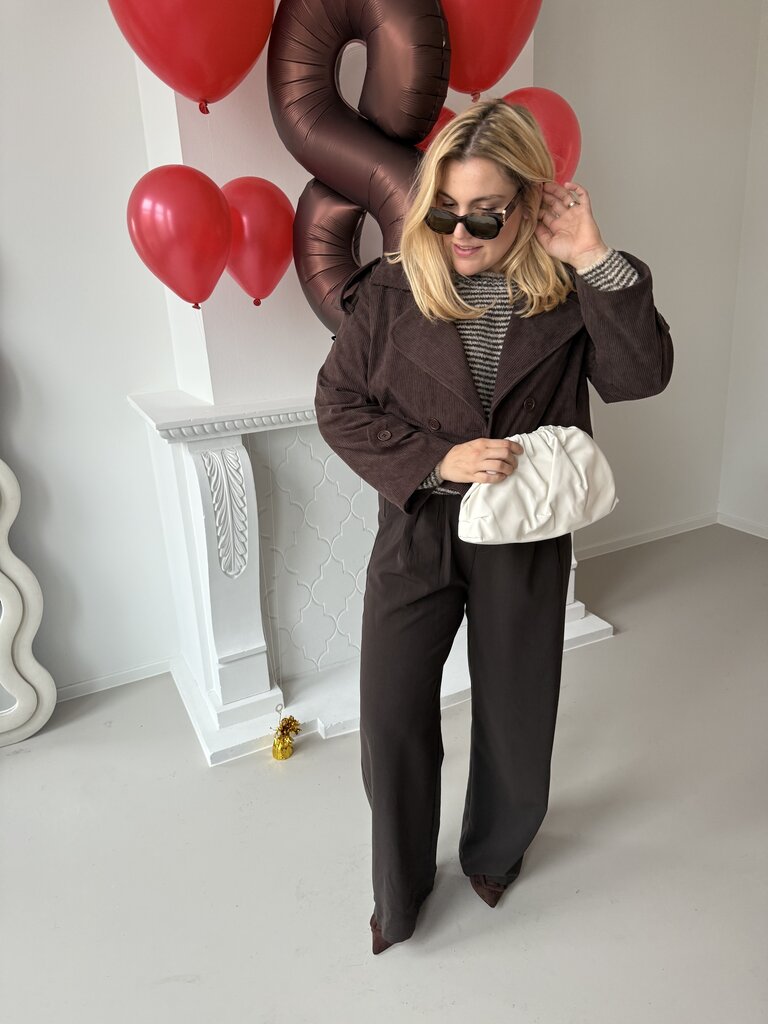 Alba trenchcoat brown