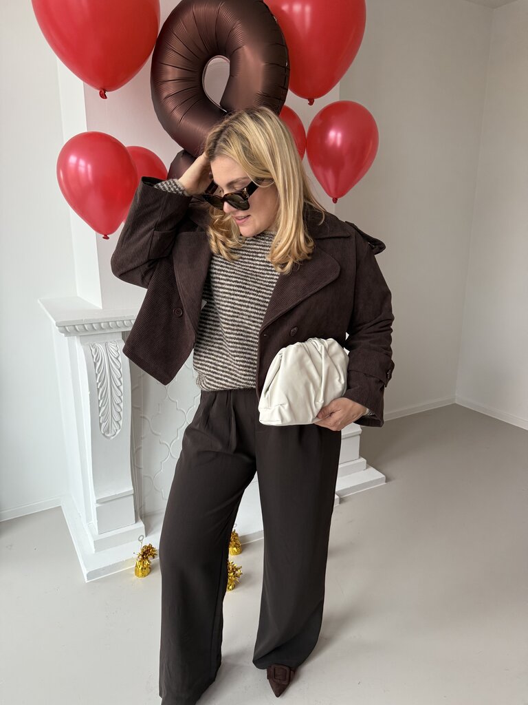 Alba trenchcoat brown