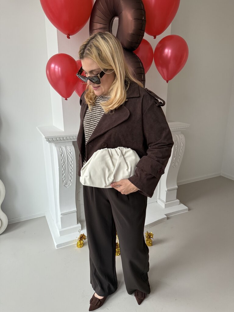 Sara clutch offwhite