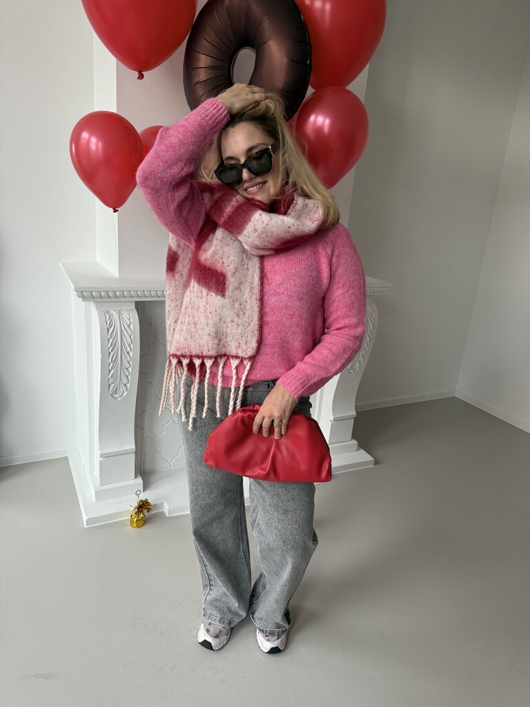 Zoey knit pink