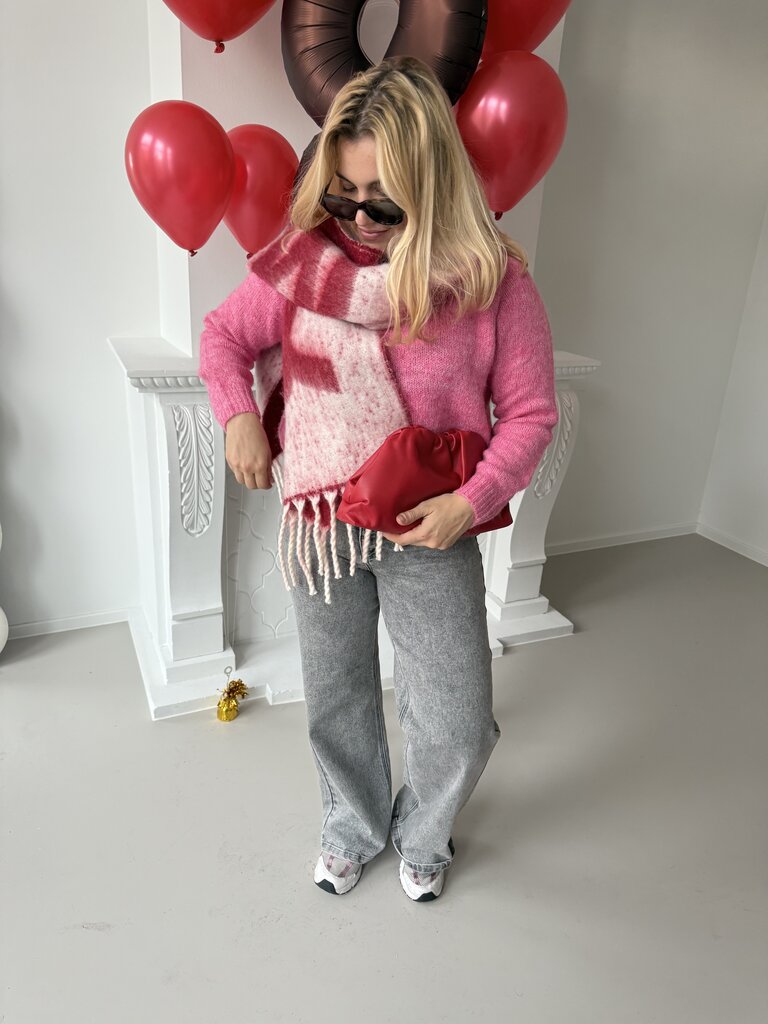 Zoey knit pink