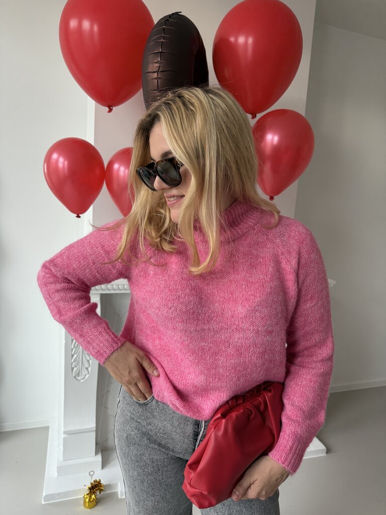 Zoey knit pink