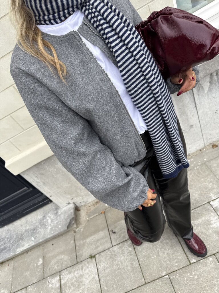 Ofir balloon jacket grey