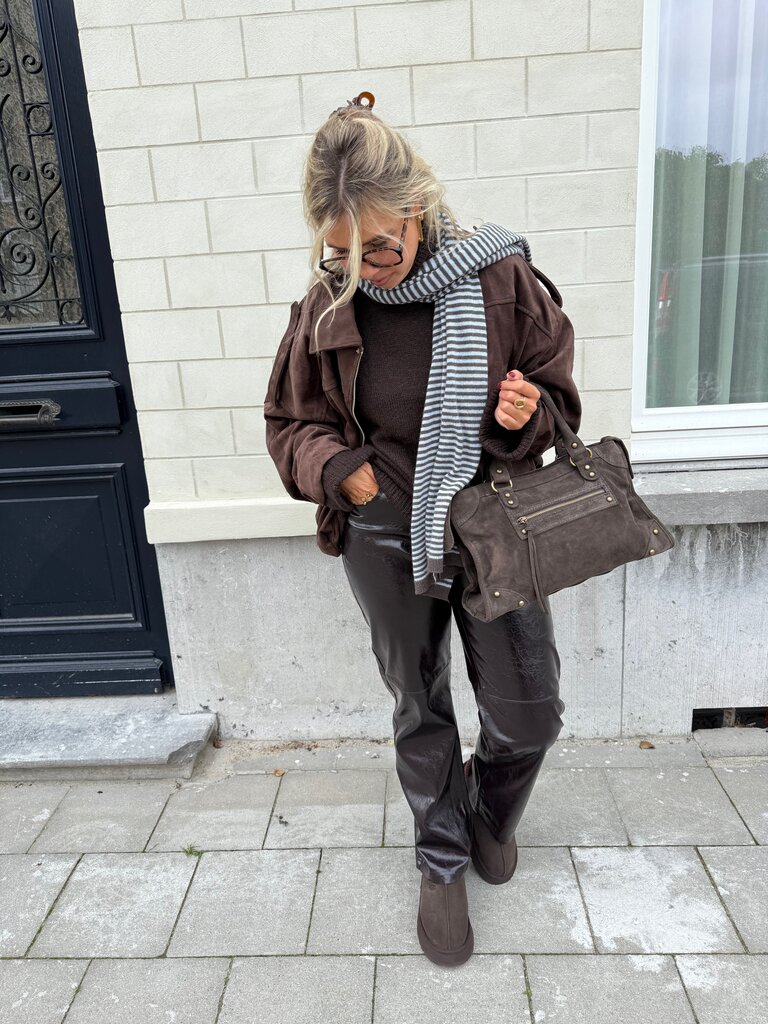 Nicole jacket brown
